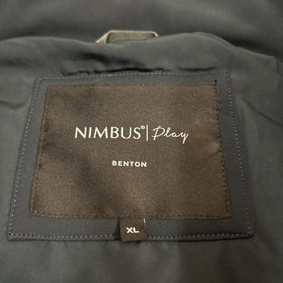 Nimbus Play Benton Hybrid Puffer Vest Men's XL Navy‎ Blue Full Zip - Picture 5 of 8